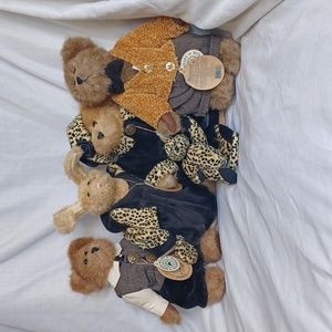 NWT Boyds Bears Fall 1999 Bailey and Friends Plush Set